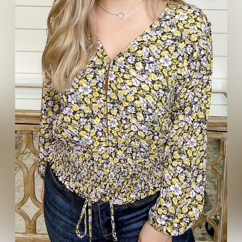 Fall floral top